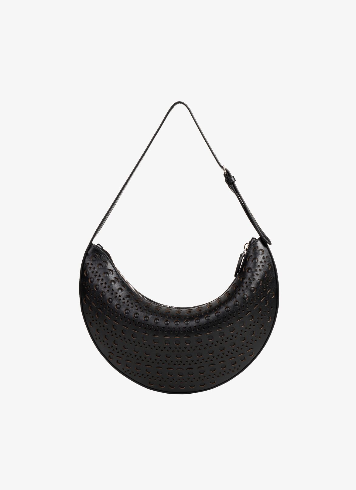 OPENWORK Demi-Lune BAG ALAÏA BLACK OPENWORK DEMI-LUNE BAG
